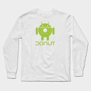 Droid Donut 1 Long Sleeve T-Shirt